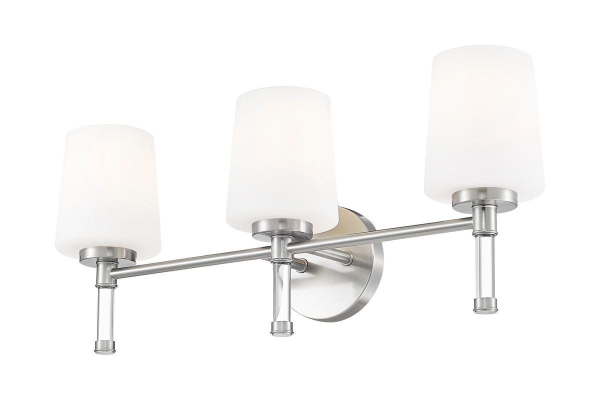 Luminaire de vanité Henri Nickel brossé, 24" – vue 4