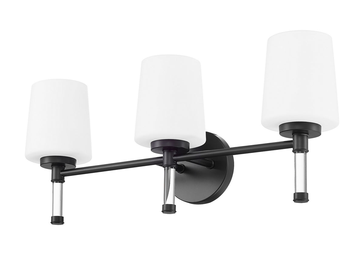 Luminaire de vanité Henri Noir mat, 24" – vue 3