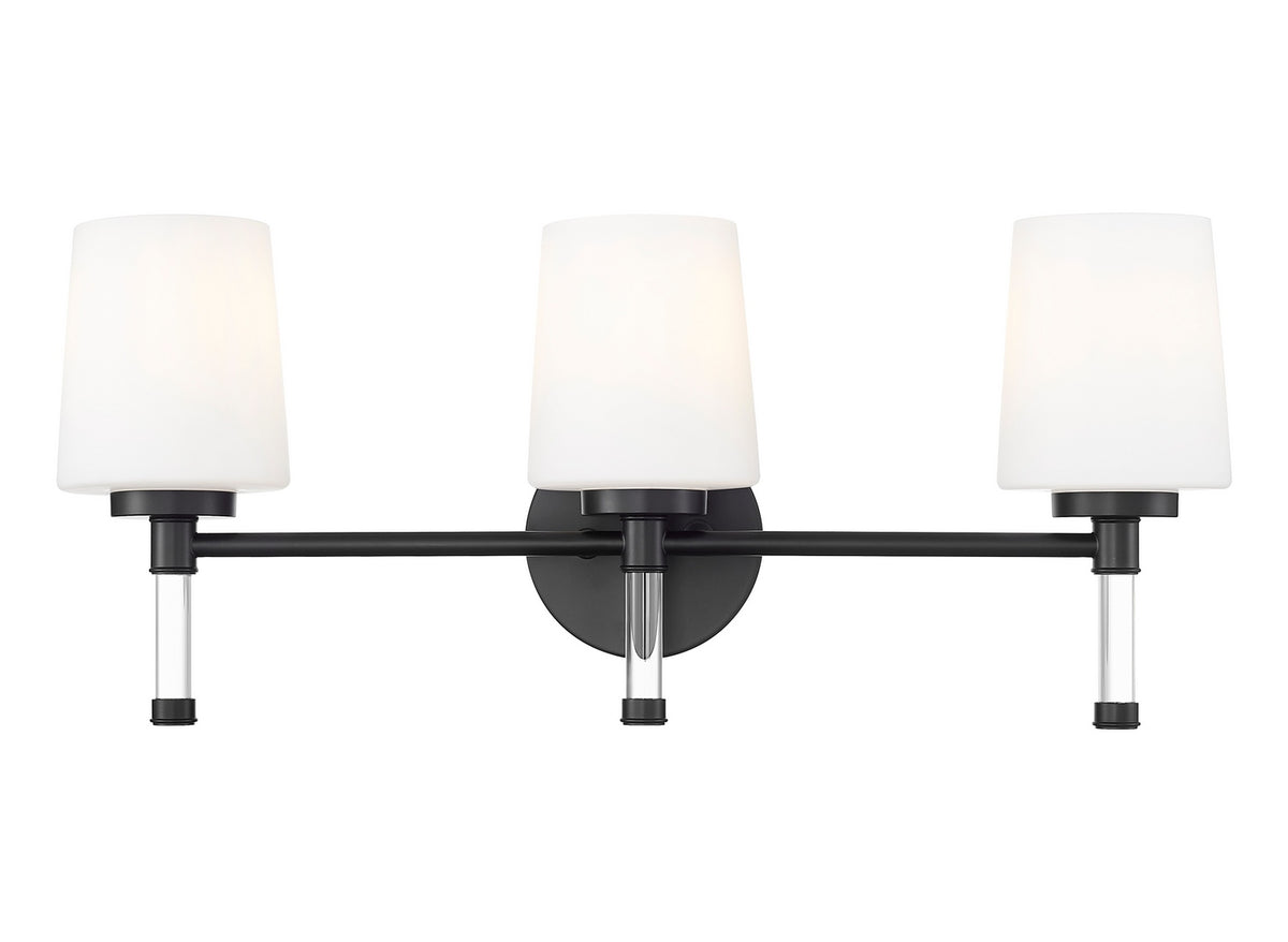 Luminaire de vanité Henri Noir mat, 24" – vue 4