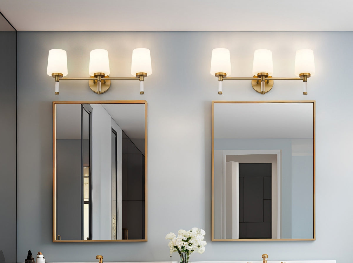 Luminaire de vanité Henri Or moderne, 24" – vue 8