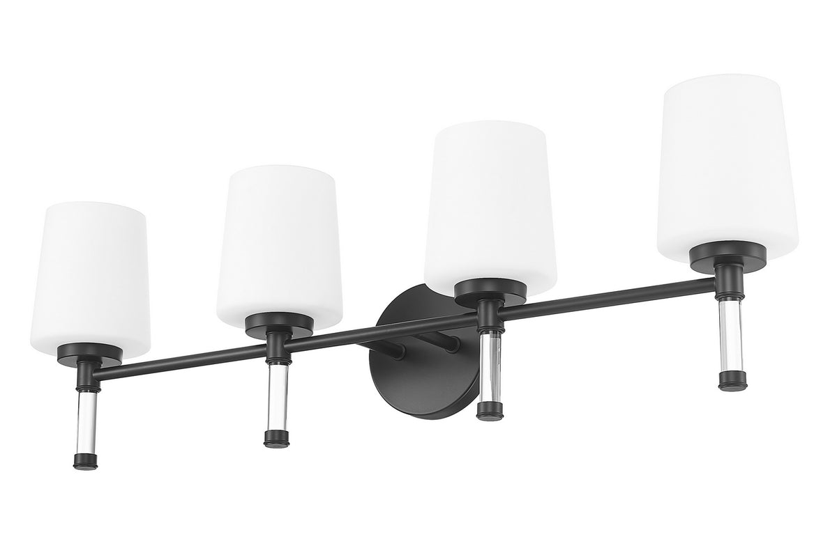 Luminaire de vanité Henri Noir mat, 32" – vue 3