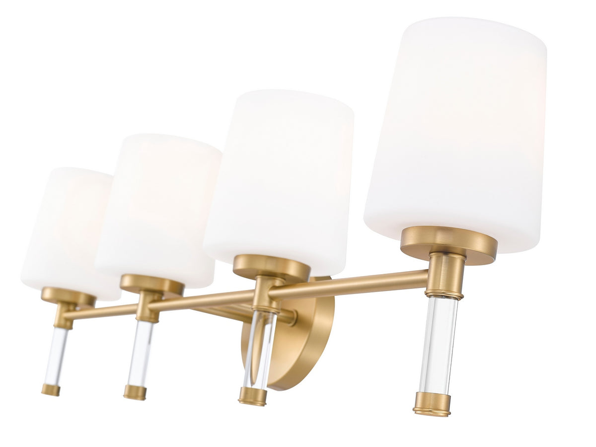 Luminaire de vanité Henri Or moderne, 32" – vue 6