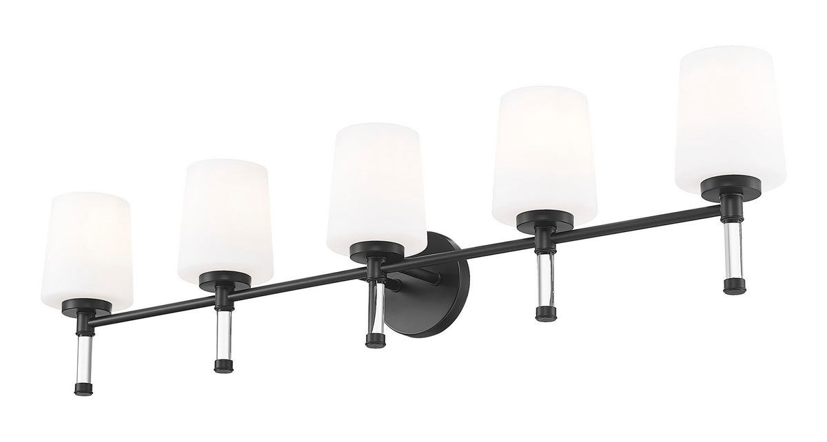 Luminaire de vanité Henri Noir mat, 42" – vue 5