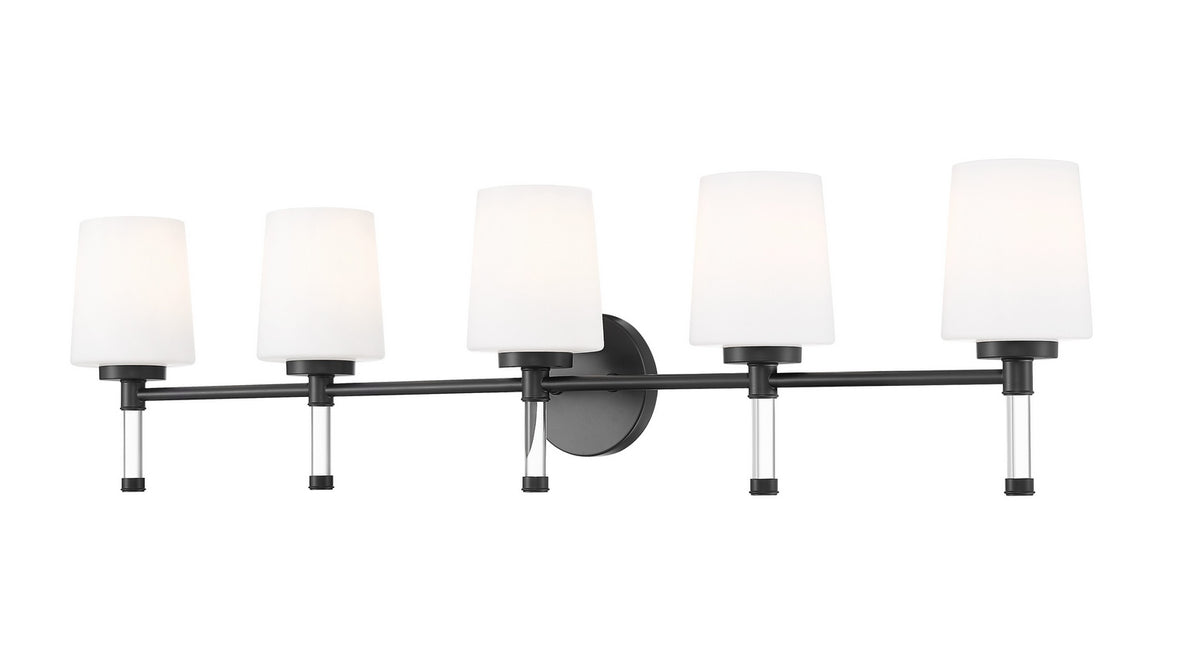Luminaire de vanité Henri Noir mat, 42" – Z-Lite