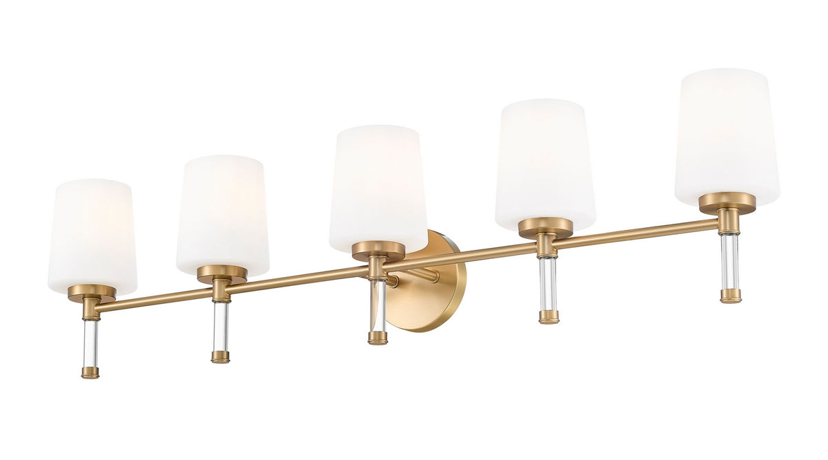 Luminaire de vanité Henri Or moderne, 42" – vue 5