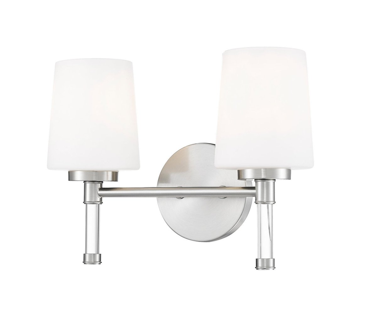 Luminaire de vanité Henri - Nickel brossé 14" by Z-Lite | Luminaires & cie