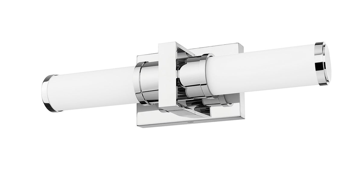 Barre d'éclairage de salle de bain Idris Chrome, 18 1/2" – vue 4