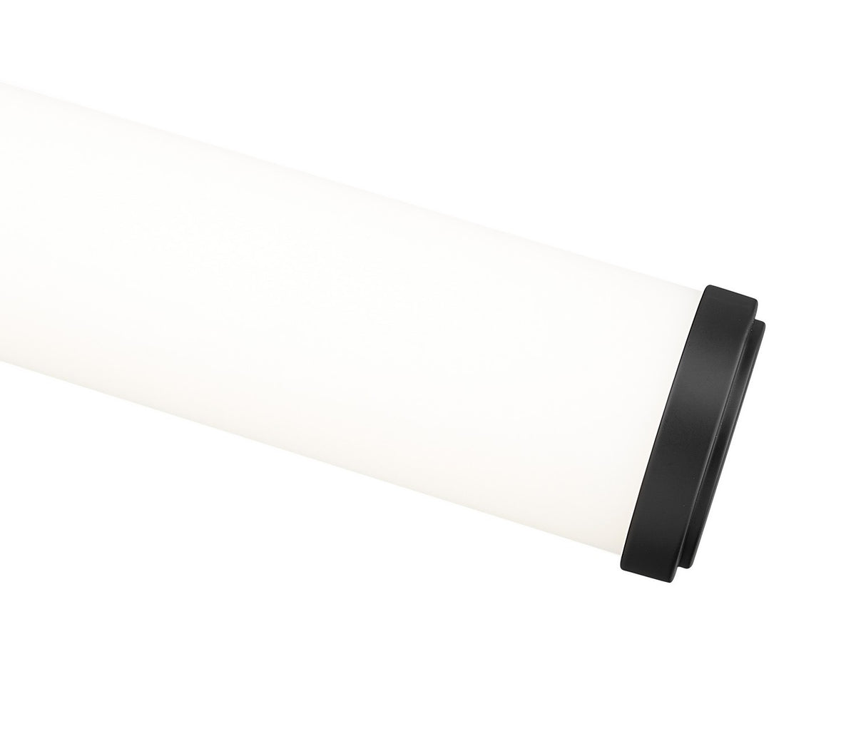 Barre d'éclairage de salle de bain Idris Noir mat, 18 1/2" – vue 5
