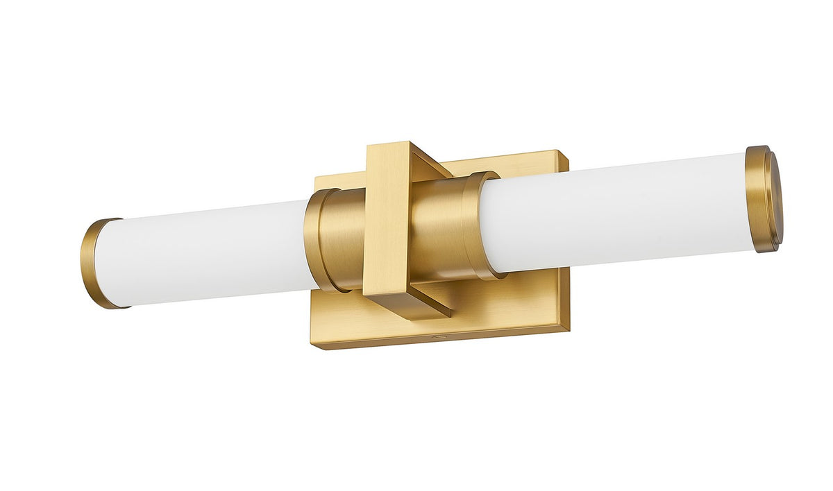 Barre d'éclairage de salle de bain Idris Or moderne, 18 1/2" – vue 4