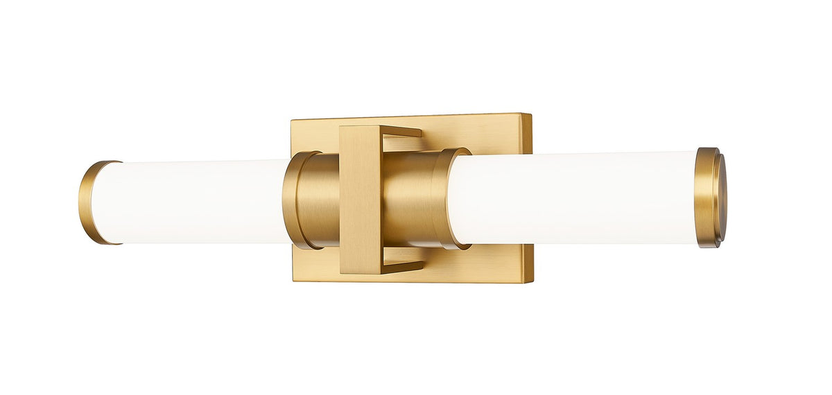 Barre d'éclairage de salle de bain Idris Or moderne, 18 1/2" – Z-Lite
