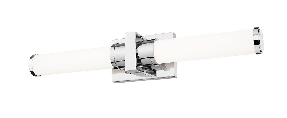 Barre d'éclairage de salle de bain Idris Chrome, 25 1/2" – vue 2