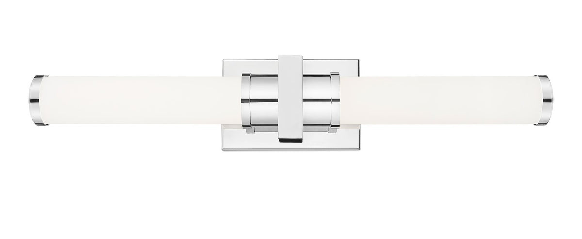 Barre d'éclairage de salle de bain Idris Chrome, 25 1/2" – vue 3