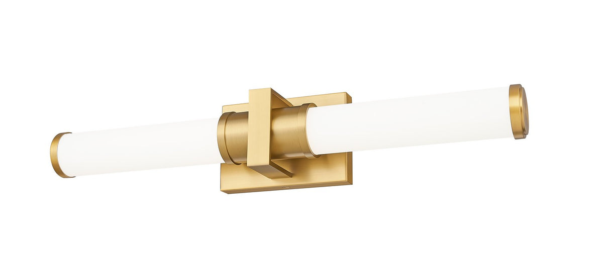 Barre d'éclairage de salle de bain Idris Or moderne, 25 1/2" – vue 2