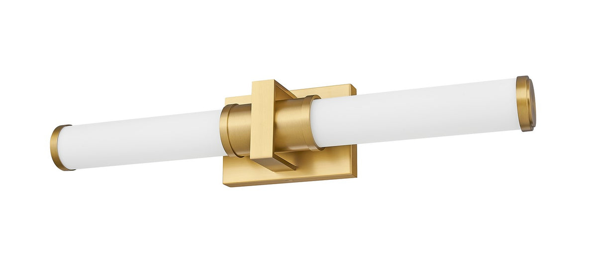 Barre d'éclairage de salle de bain Idris Or moderne, 25 1/2" – vue 4