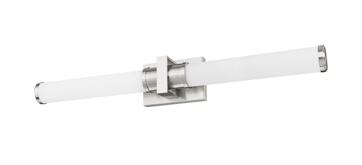 Barre d'éclairage de salle de bain Idris Nickel brossé, 32 1/2" – vue 4