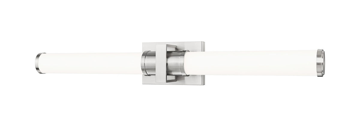 Barre d'éclairage de salle de bain Idris Nickel brossé, 32 1/2" – Z-Lite
