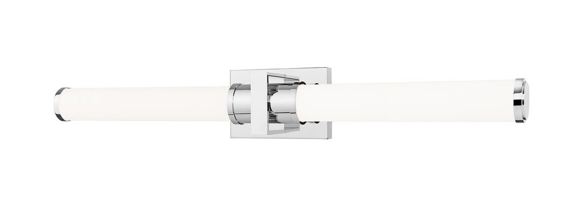 Barre d'éclairage de salle de bain Idris Chrome, 32 1/2" – Z-Lite