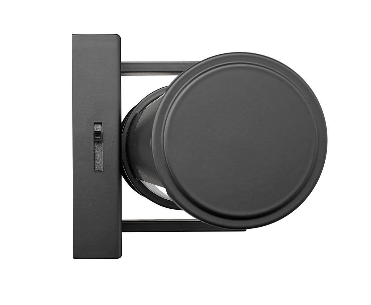 Barre d'éclairage de salle de bain Idris Noir mat, 32 1/2" – vue 5
