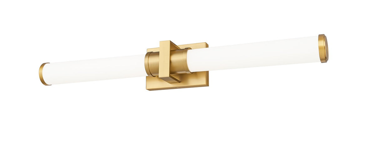 Barre d'éclairage de salle de bain Idris Or moderne, 32 1/2" – vue 4