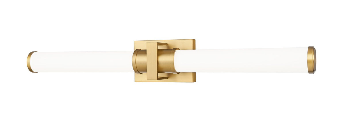 Barre d'éclairage de salle de bain Idris Or moderne, 32 1/2" – Z-Lite