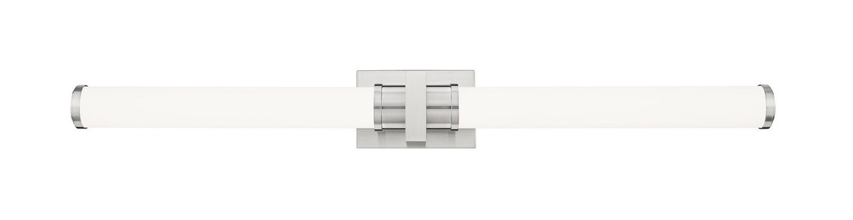 Barre d'éclairage de salle de bain Idris Nickel brossé, 40 1/2" – vue 3