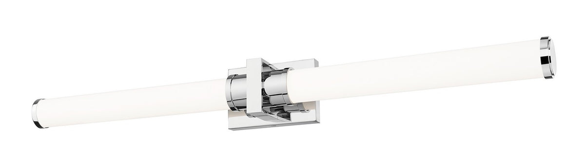 Barre d'éclairage de salle de bain Idris Chrome, 40 1/2" – vue 2