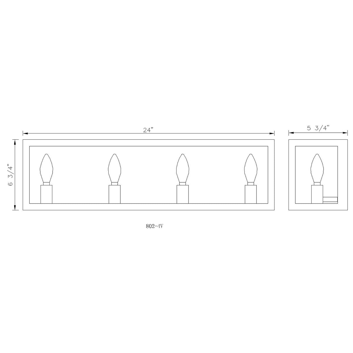 Luminaire de vanité Infinity