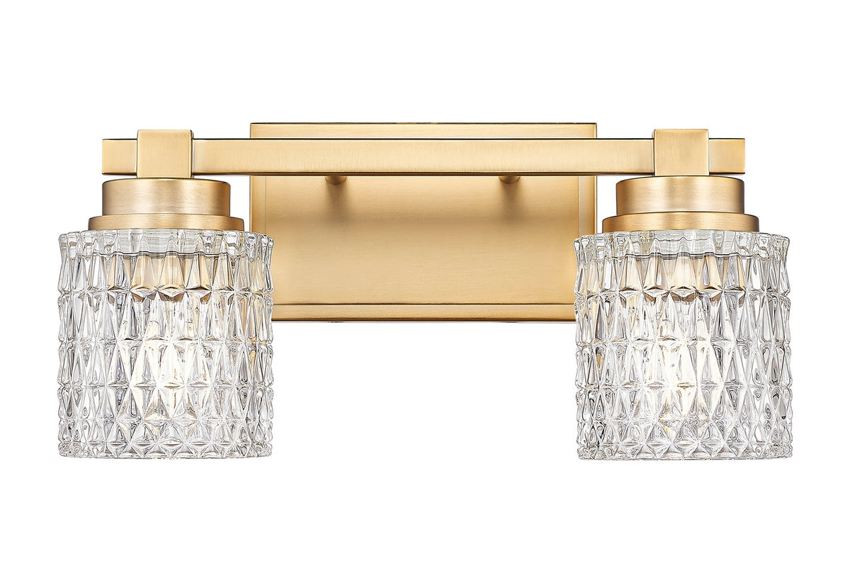 Luminaire de vanité Jacqueline Or moderne, 15 3/4" – vue 2