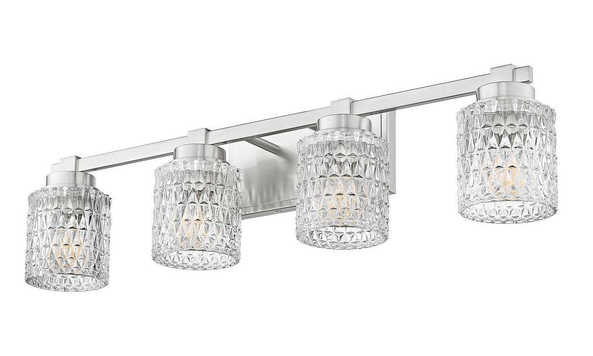 Luminaire de vanité Jacqueline Nickel brossé, 31 1/2" – vue 5