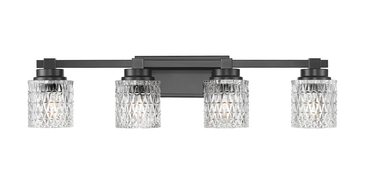 Luminaire de vanité Jacqueline Noir mat, 31 1/2" – vue 5