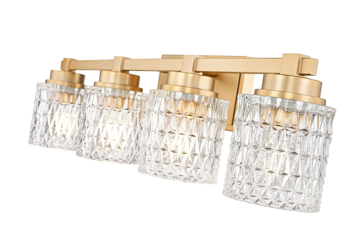 Luminaire de vanité Jacqueline Or moderne, 31 1/2" – vue 3