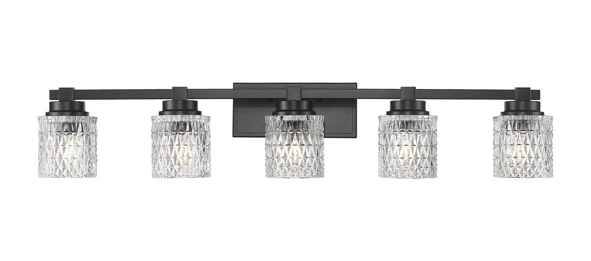 Luminaire de vanité Jacqueline Noir mat, 40 1/4" – vue 5