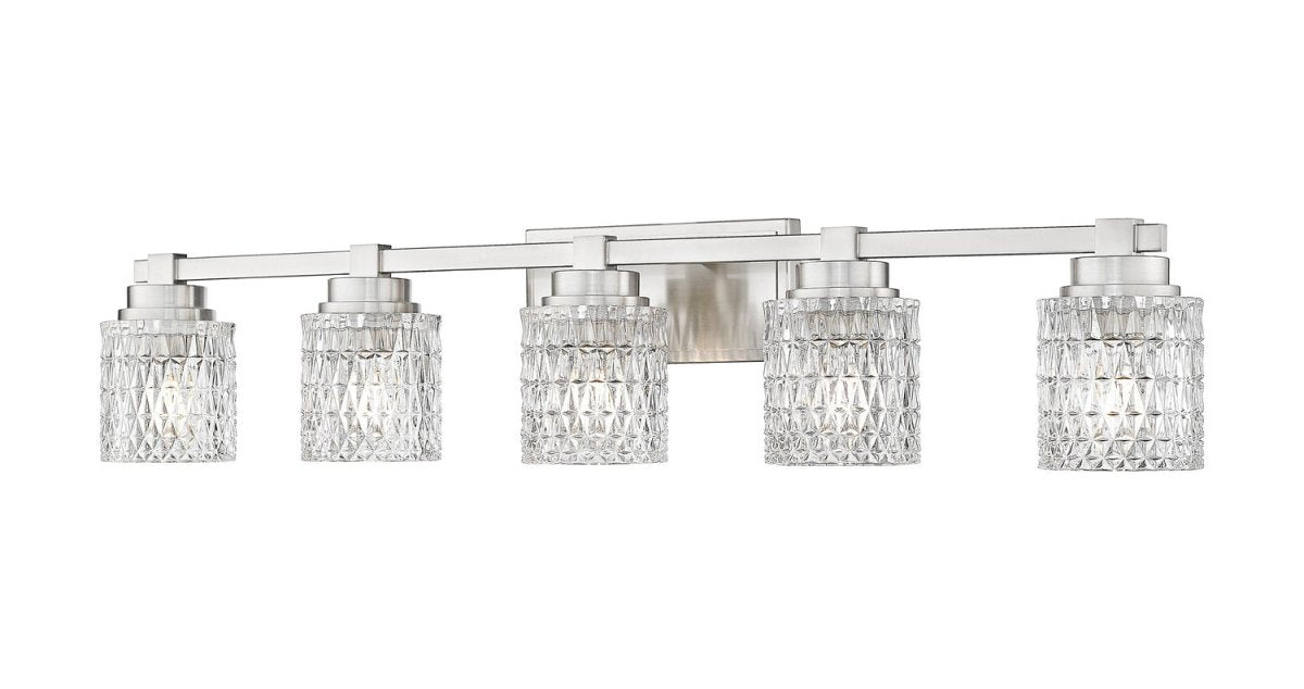 Luminaire de vanité Jacqueline - Nickel brossé 40 1/4" by Z-Lite | Luminaires & cie
