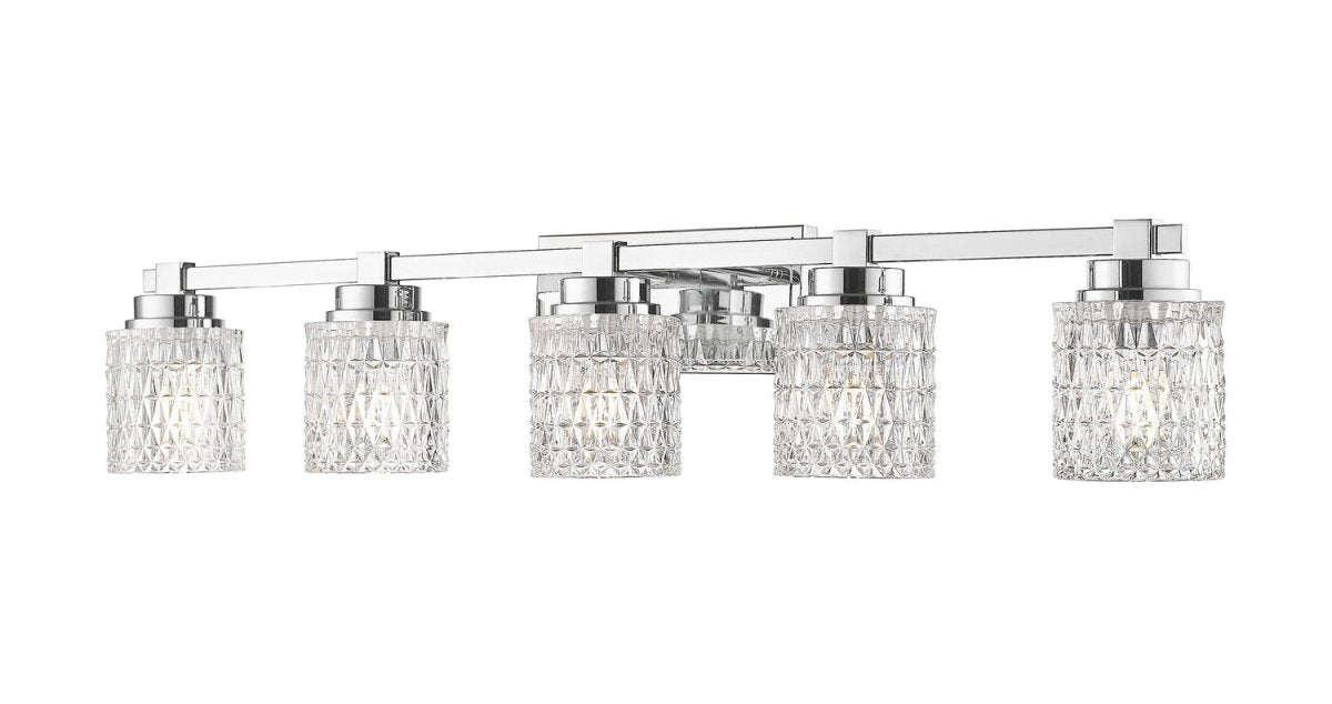 Luminaire de vanité Jacqueline - Chrome 40 1/4" by Z-Lite | Luminaires & cie