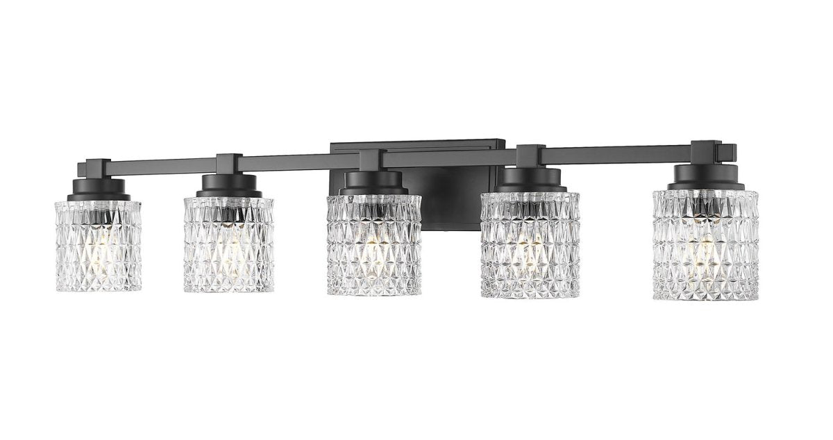 Luminaire de vanité Jacqueline - Noir mat 40 1/4" by Z-Lite | Luminaires & cie