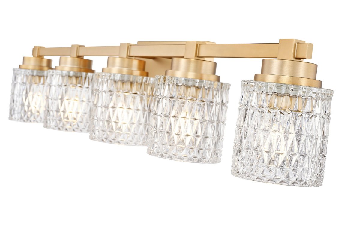 Luminaire de vanité Jacqueline - Or moderne 40 1/4" by Z-Lite | Luminaires & cie