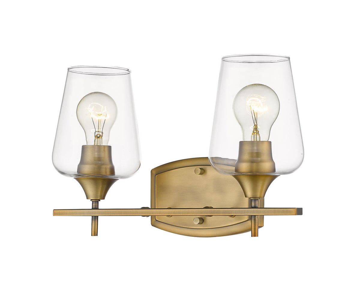 Luminaire de vanité Joliet Laiton ancien, 15" – Z-Lite