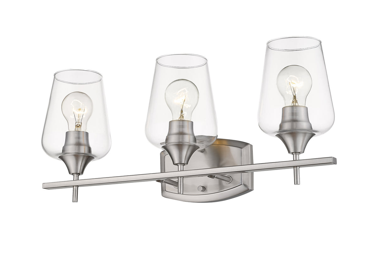 Luminaire de vanité Joliet Nickel brossé, 21 1/2" – vue 2