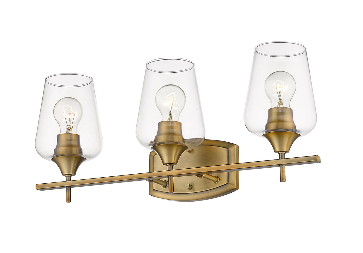 Luminaire de vanité Joliet Laiton ancien, 21 1/2" – vue 2