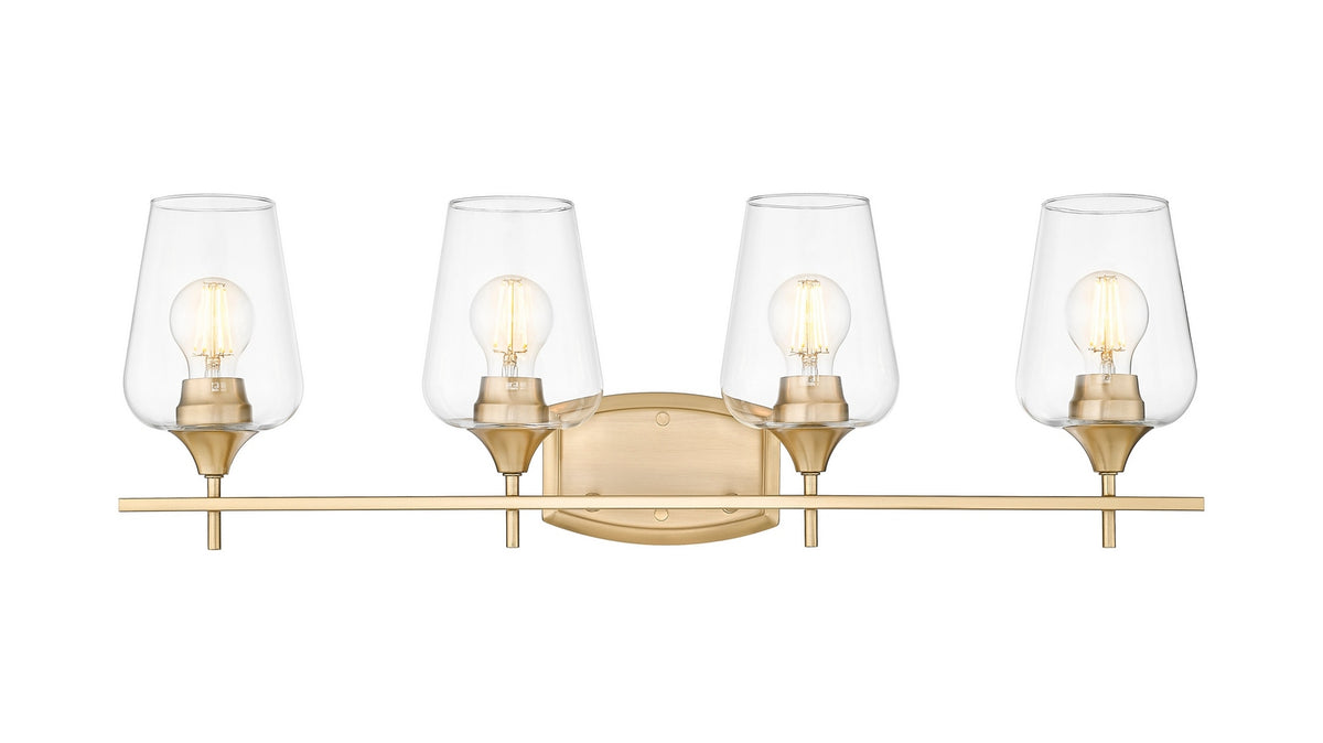 Luminaire de vanité Joliet Laiton bruni, 30" – vue 2