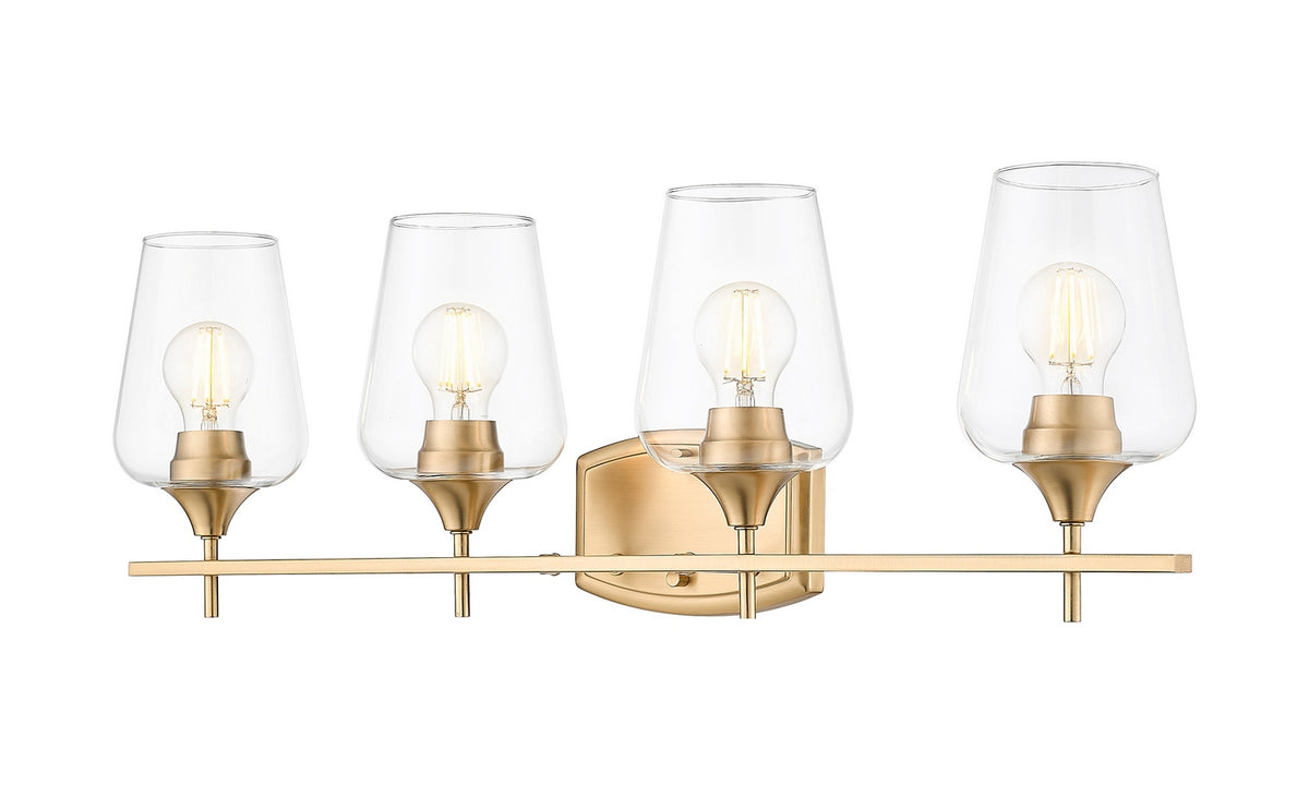 Luminaire de vanité Joliet Laiton bruni, 30" – Z-Lite