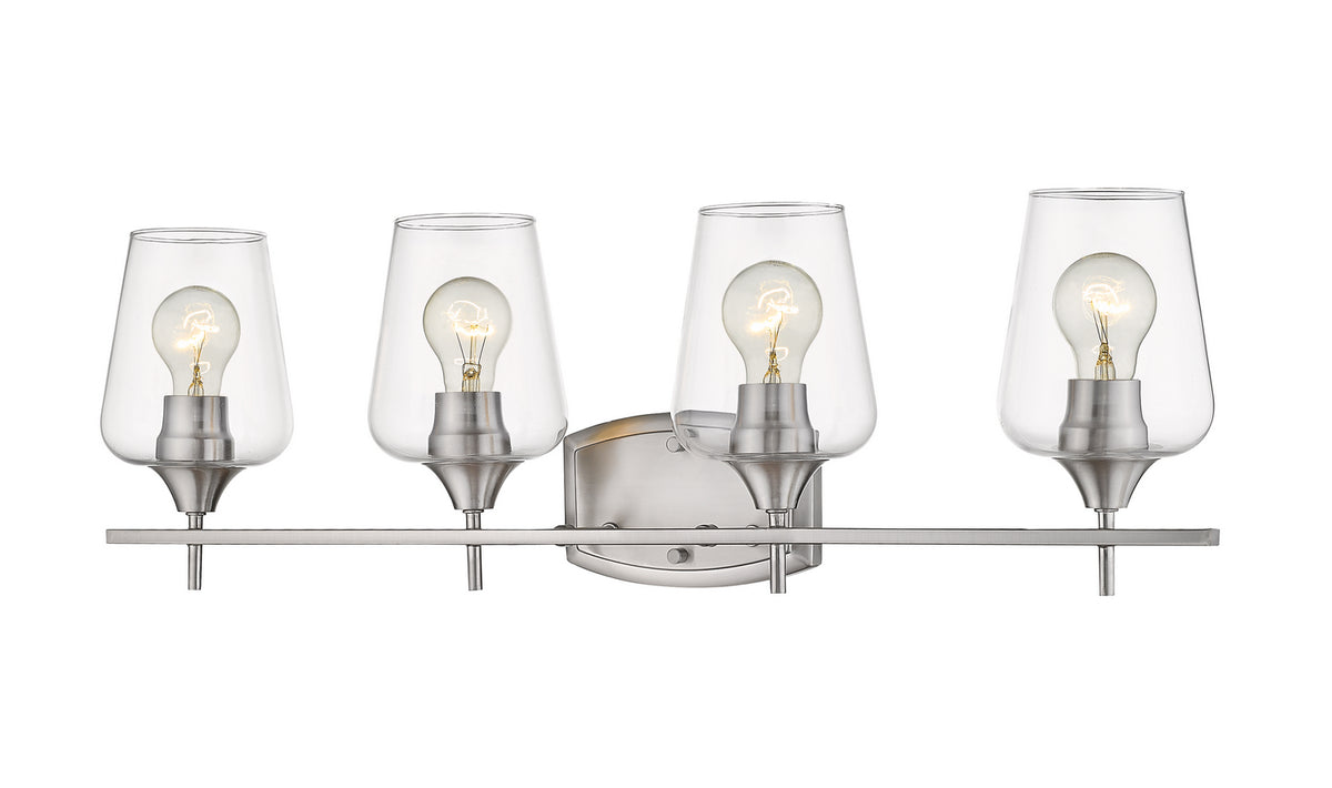 Luminaire de vanité Joliet Nickel brossé, 30" – Z-Lite