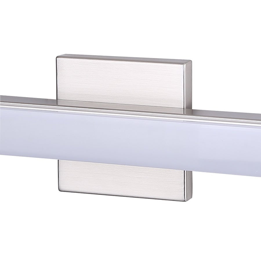 Luminaire de vanité Jonah - Nickel brossé 30" by Canarm | Luminaires & cie