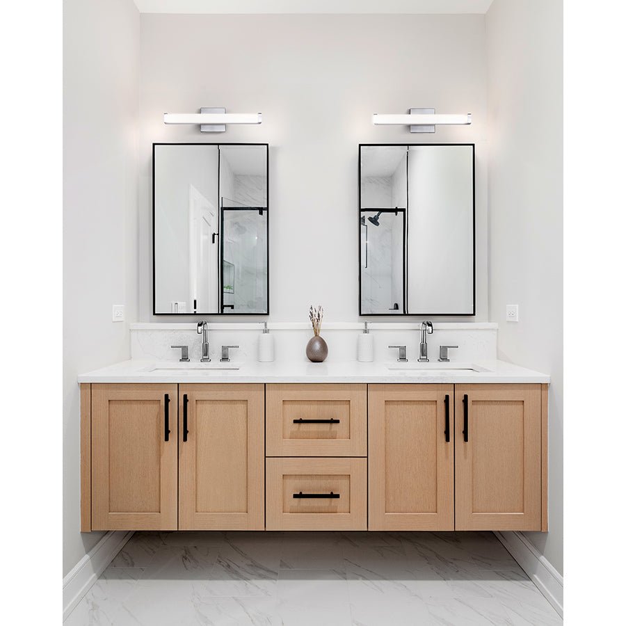 Luminaire de vanité Jonah - Nickel brossé 30" by Canarm | Luminaires & cie