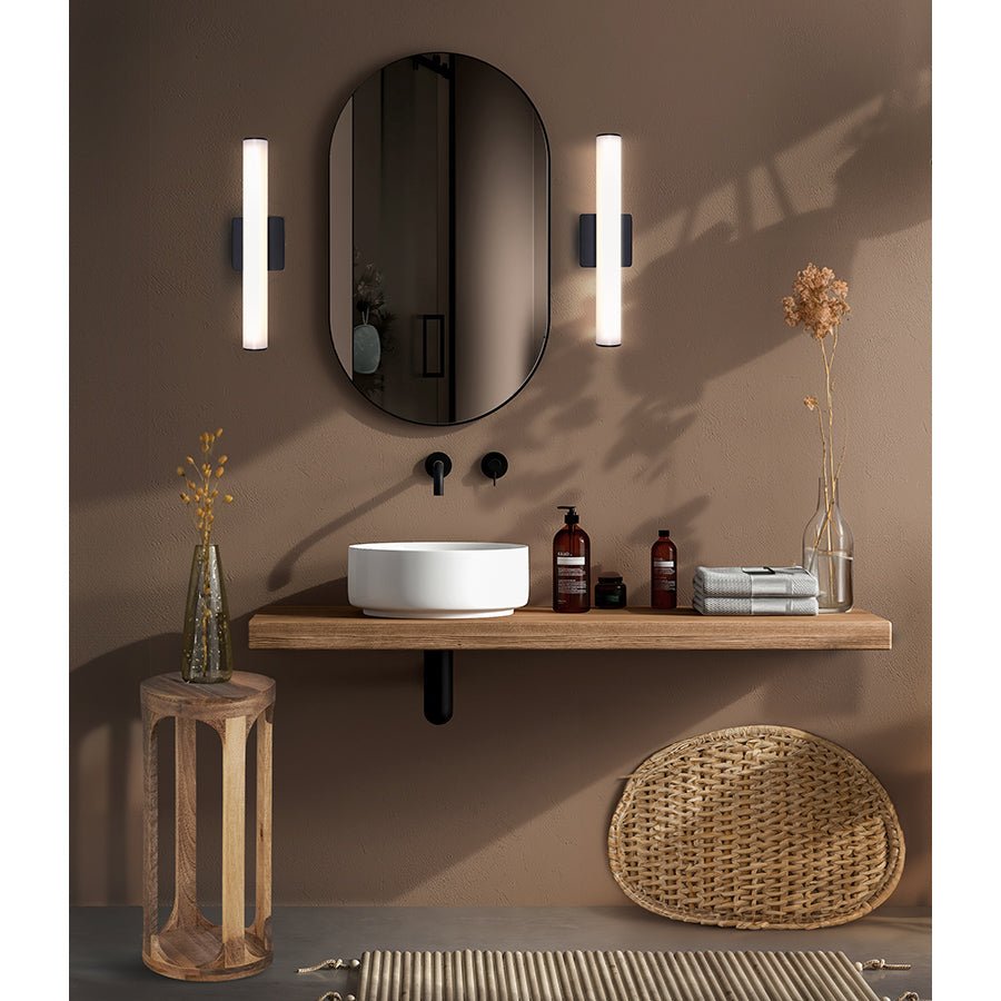 Luminaire de vanité Jonah - Nickel brossé 30" by Canarm | Luminaires & cie