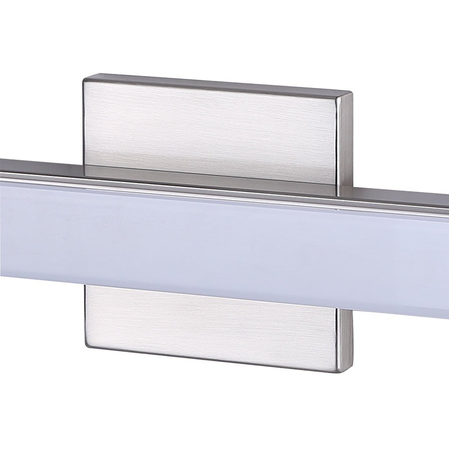 Luminaire de vanité Jonah - Nickel brossé 30" by Canarm | Luminaires & cie