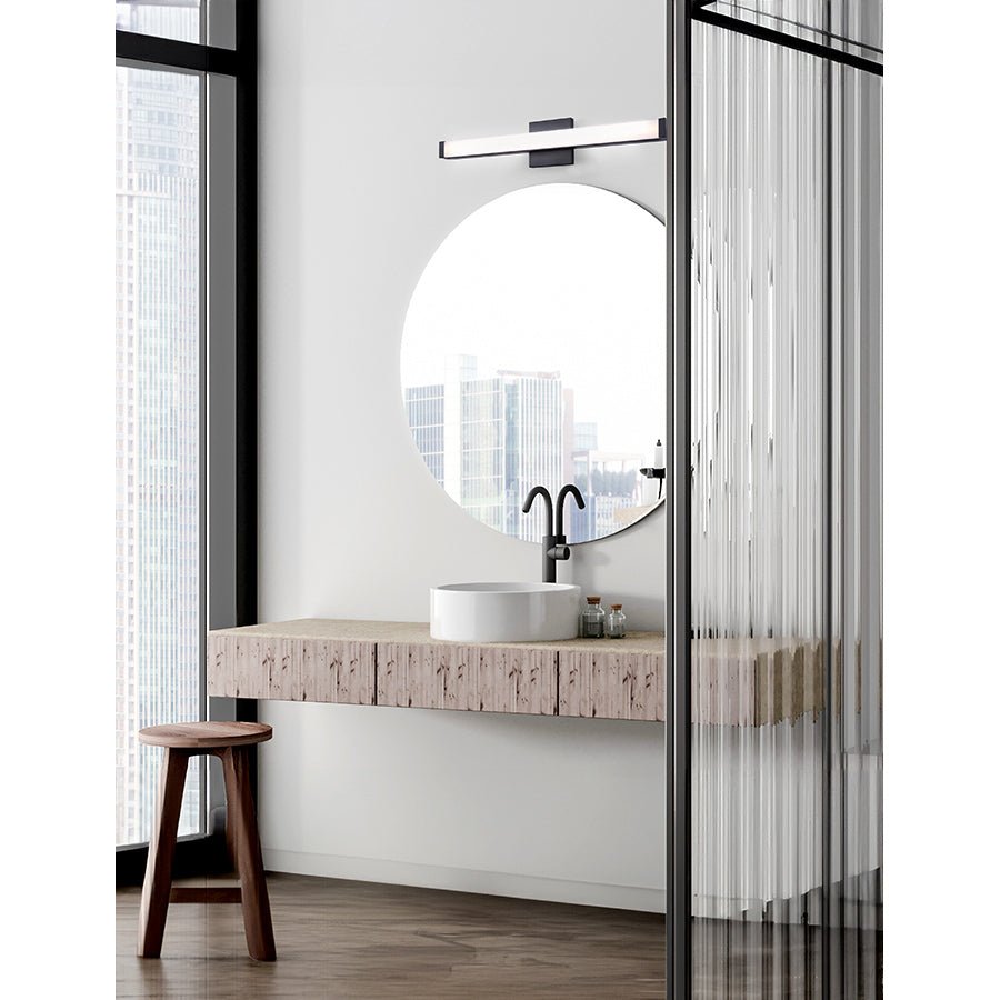 Luminaire de vanité Jonah - Nickel brossé 30" by Canarm | Luminaires & cie