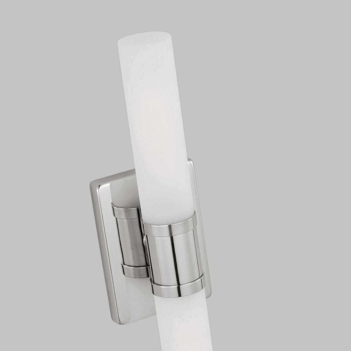 Luminaire de vanité Keaton - Nickel brossé Transparent strié 30" by Visual Comfort Studio | Luminaires & cie