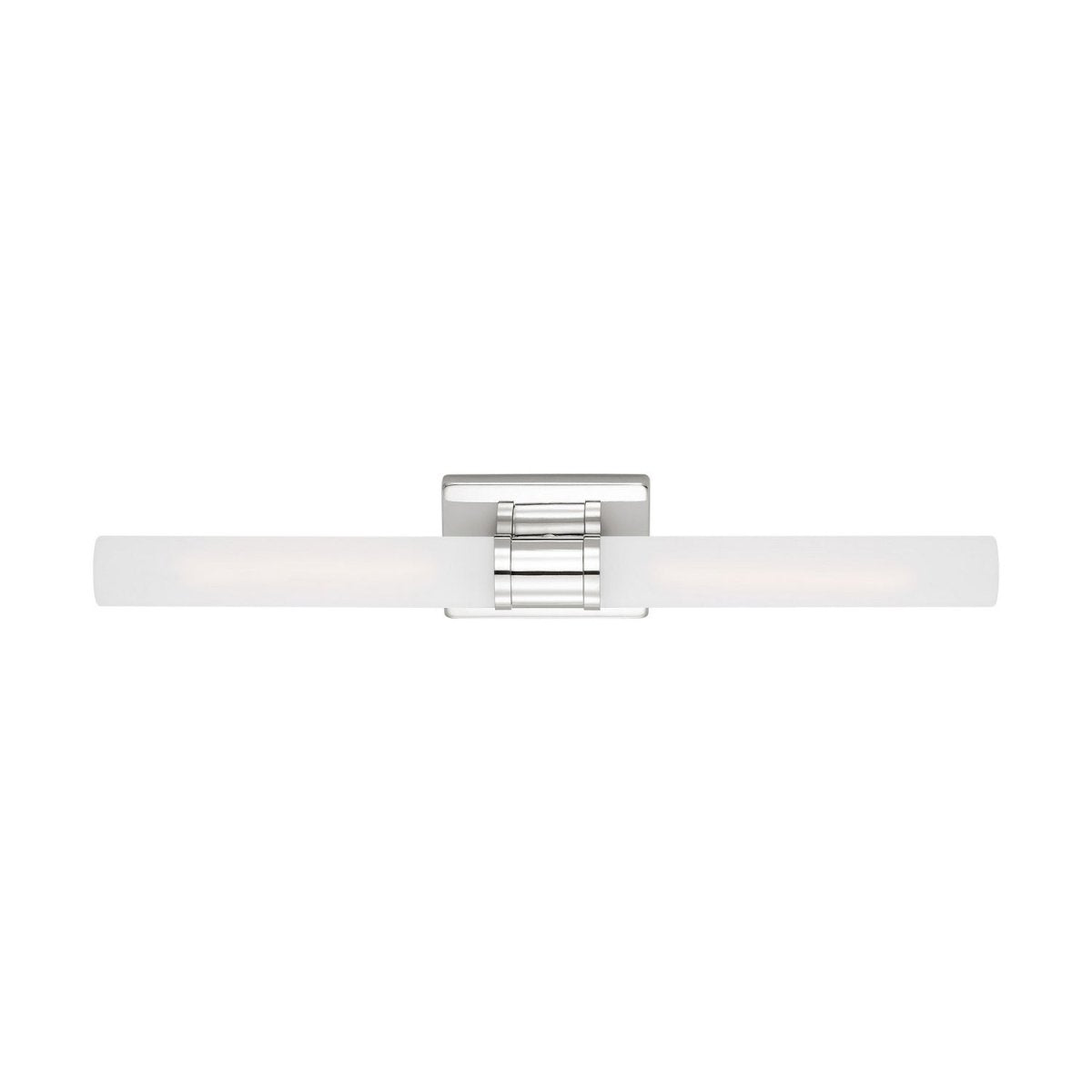 Luminaire de vanité Keaton - Nickel brossé Transparent strié 30" by Visual Comfort Studio | Luminaires & cie