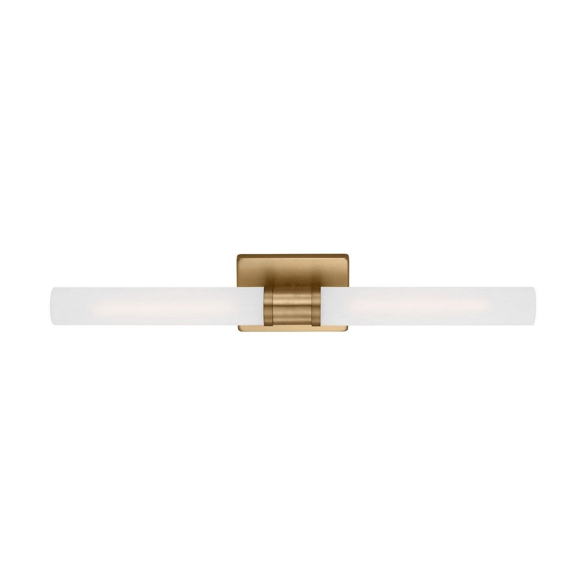 Luminaire de vanité Keaton - Nickel brossé Transparent strié 30" by Visual Comfort Studio | Luminaires & cie